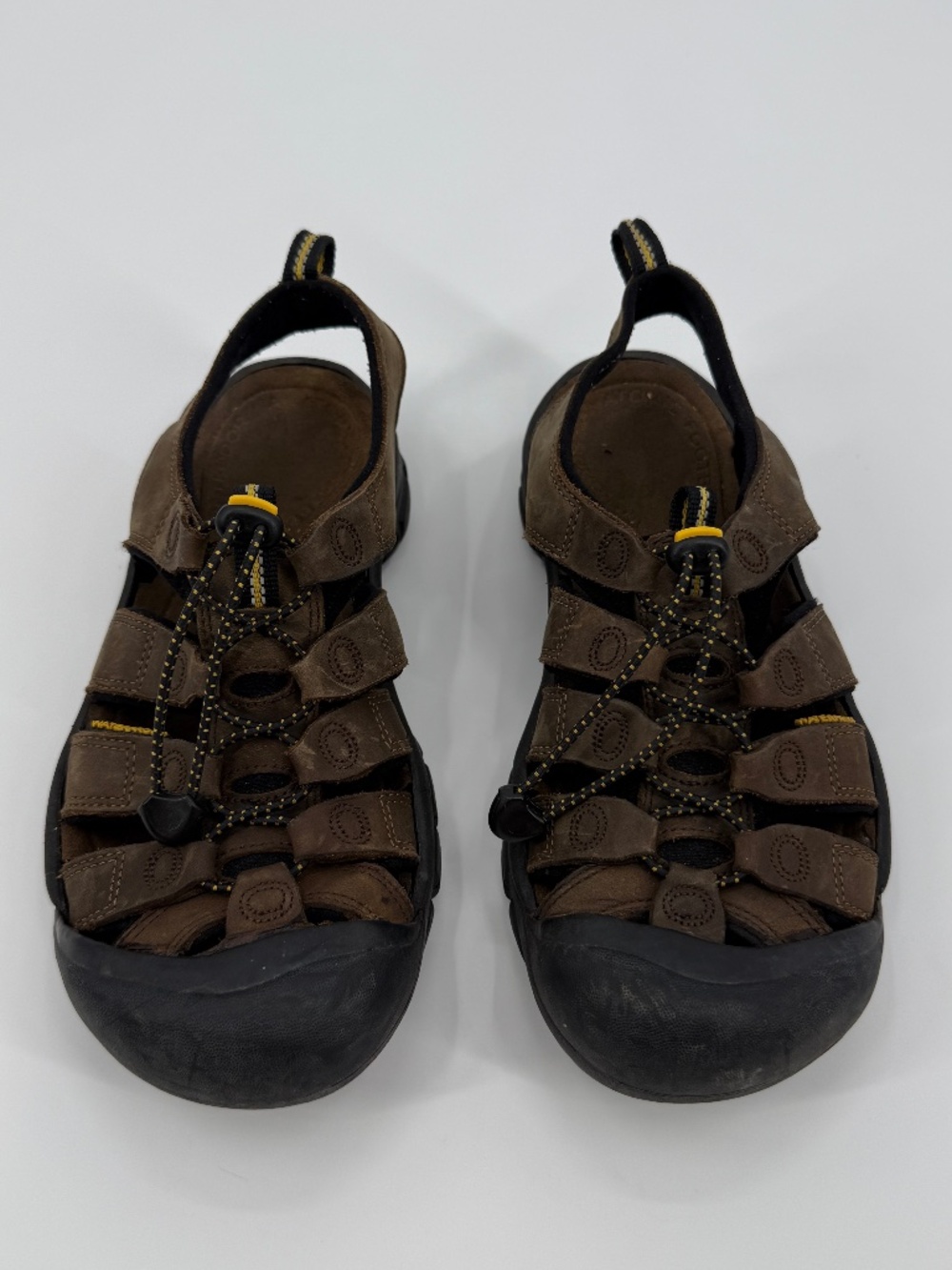 KEEN Newport Waterproof Leather Hiking Sandals Gorpcore Outdoor Trail Men 8